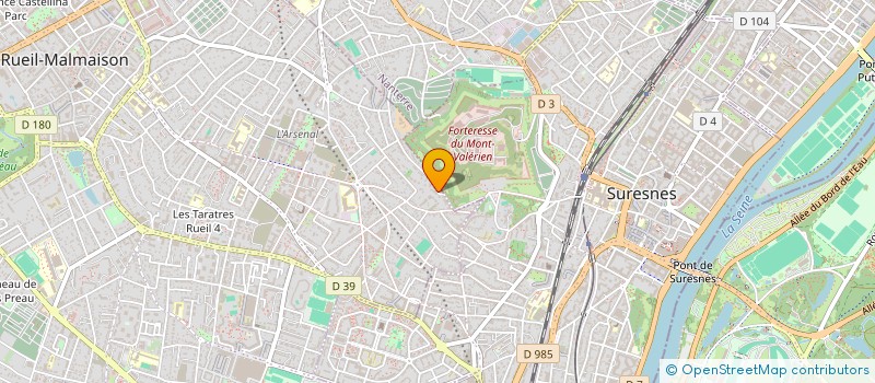 localisation de l'entreprise ABELA IMMOBILIER à RUEIL-MALMAISON