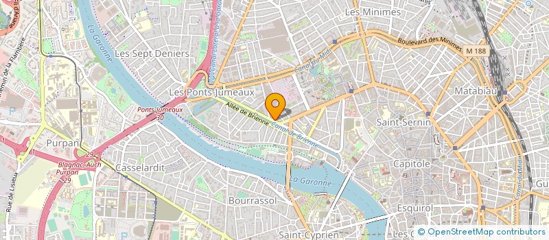 localisation de l'entreprise ABELEC à TOULOUSE