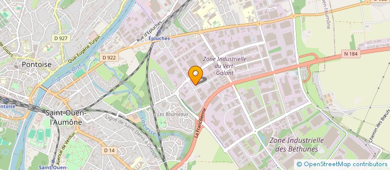 localisation de l'entreprise ABELEC à SAINT-OUEN-L'AUMONE