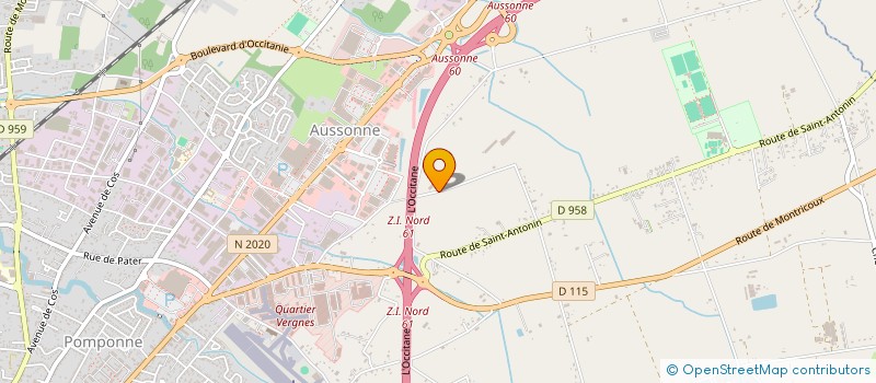 localisation de l'entreprise ABELEC à MONTAUBAN