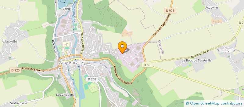 localisation de l'entreprise ABELEC  SASSEVILLE