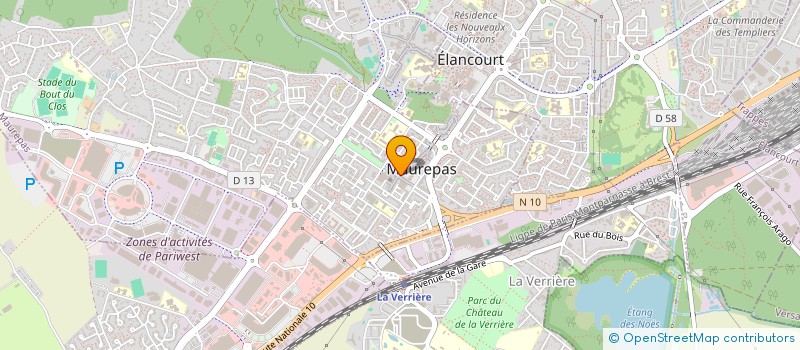 localisation de l'entreprise ABELIA à MAUREPAS