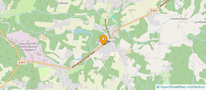 localisation de l'entreprise ABELIA  SAINT-MARTIN-DE-SEIGNANX