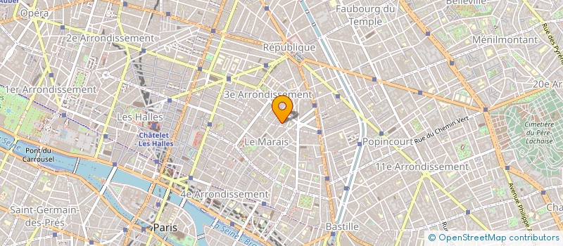 localisation de l'entreprise ABELIA PARIS à PARIS