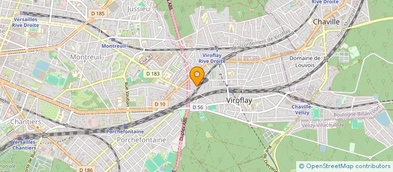 localisation de l'entreprise ABELIA PLUS  VIROFLAY