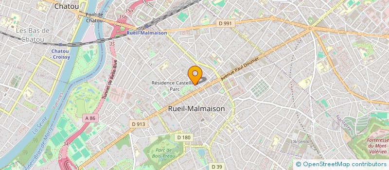 localisation de l'entreprise ABELIMMO AGENCE FERRAND à RUEIL-MALMAISON