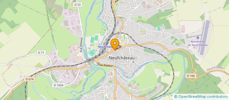 localisation de l'entreprise ABELITO  NEUFCHATEAU