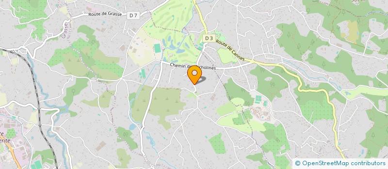 localisation de l'entreprise ABELLO FAMILY  CHATEAUNEUF-GRASSE