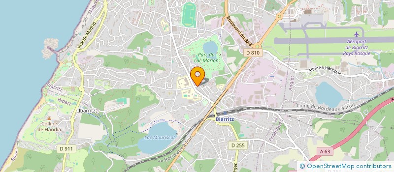 localisation de l'entreprise ABELPOL à BIARRITZ