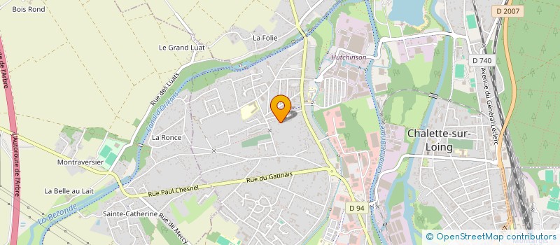 localisation de l'entreprise ABEM TAXI à CHALETTE-SUR-LOING
