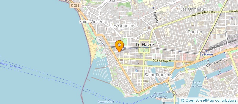 localisation de l'entreprise ABENG DOM à LE HAVRE