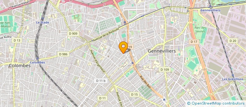 localisation de l'entreprise ABENHAMOU BRIK BEN ET ABDELLAH à ASNIERES-SUR-SEINE