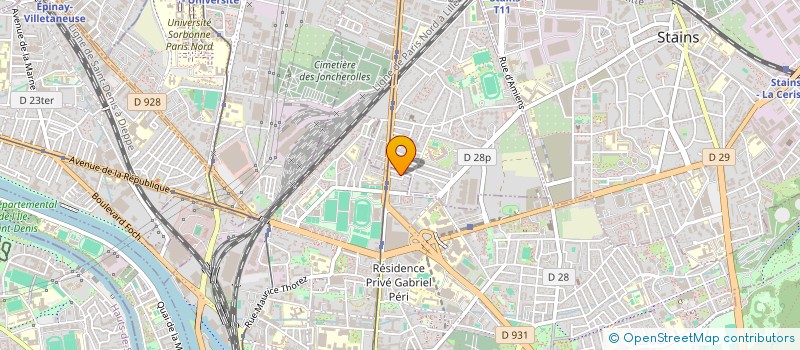localisation de l'entreprise ABENNETT AGENCY à SAINT-DENIS