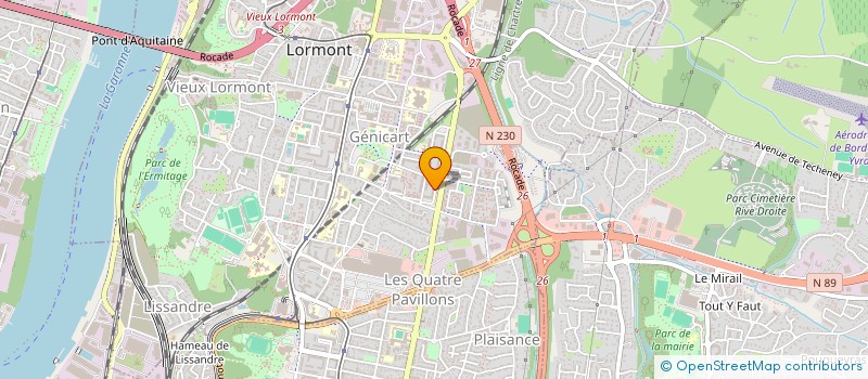 localisation de l'entreprise ABENO EXPRESS  LORMONT