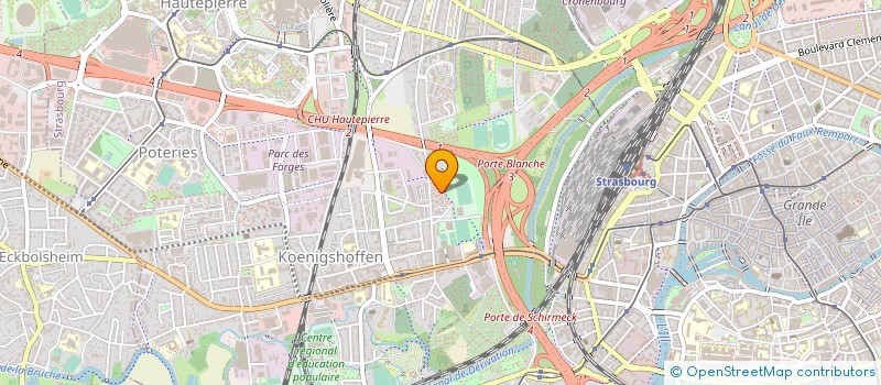 localisation de l'entreprise ABENTRANS à STRASBOURG