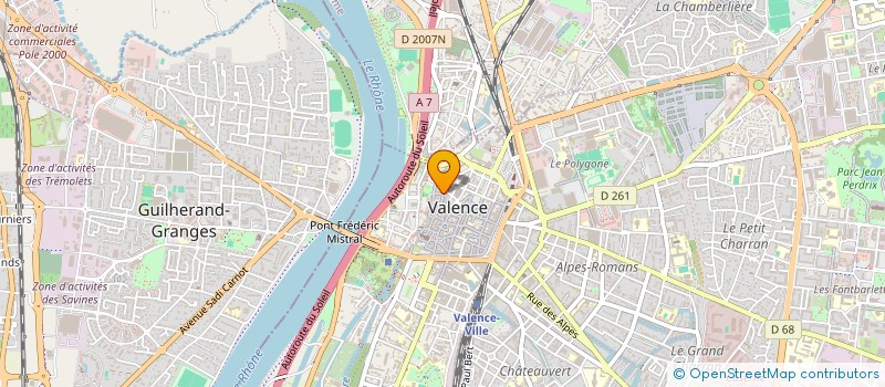 localisation de l'entreprise ABEPIC à VALENCE
