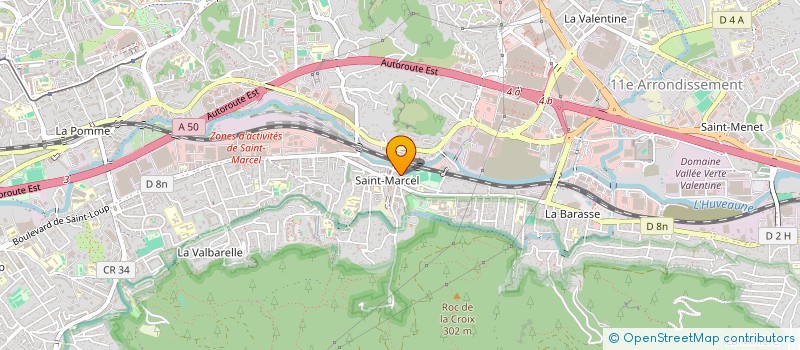 localisation de l'entreprise ABER à MARSEILLE