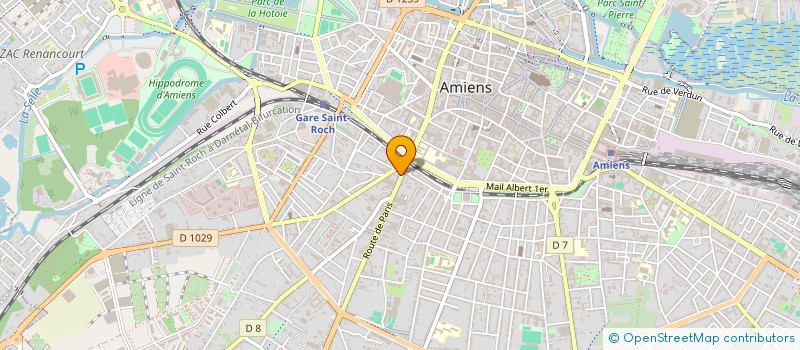localisation de l'entreprise ABERBOUR & MAHDI TELECOM  AMIENS