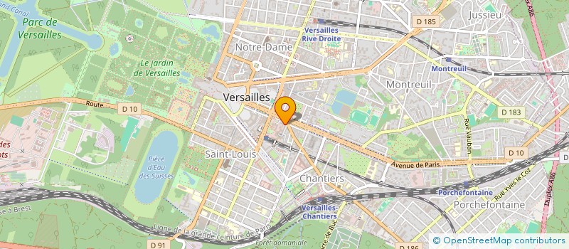 localisation de l'entreprise ABERDEEN MARKET INTELLIGENCE FRANCE à VERSAILLES
