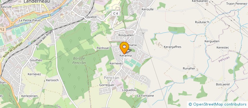 localisation de l'entreprise ABERLIFT MANUTENTION à PENCRAN