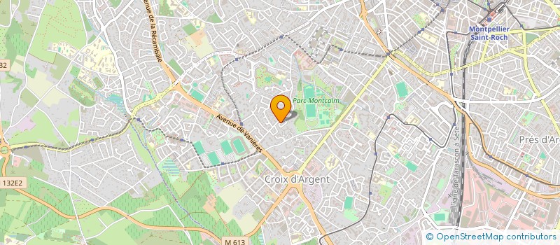 localisation de l'entreprise ABERLIN CARRAUT à MONTPELLIER