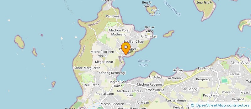 localisation de l'entreprise ABERS ZEN  LANDEDA