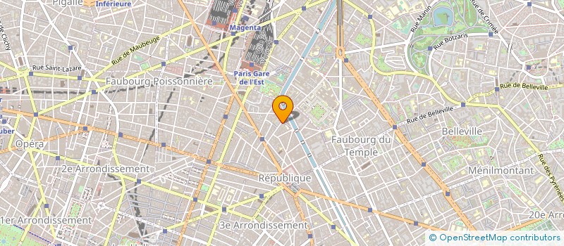 localisation de l'entreprise ABERTSTORES à PARIS