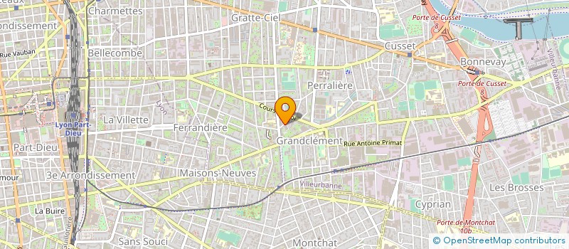 localisation de l'entreprise ABESCAP  LYON