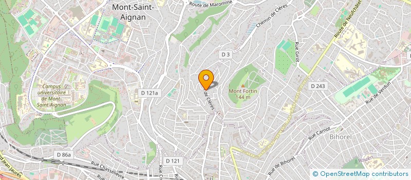 localisation de l'entreprise ABEST à BOIS-GUILLAUME