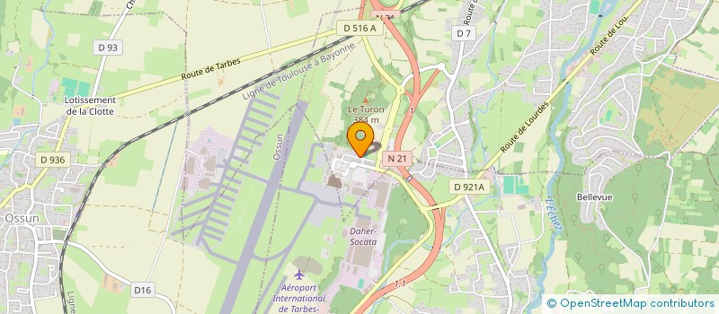 localisation de l'entreprise ABEST PYRENEES  JUILLAN