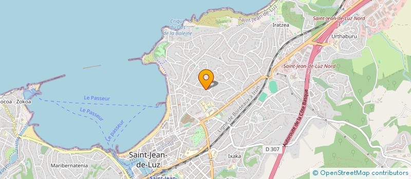 localisation de l'entreprise ABESTZALEAK AMAT CHANT BASQUE à SAINT-JEAN-DE-LUZ
