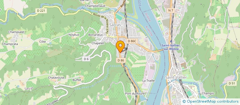 localisation de l'entreprise ABEYA NOVA  SARRAS