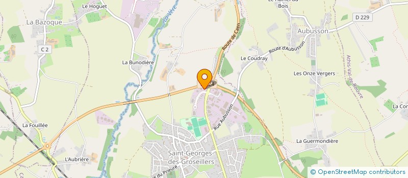 localisation de l'entreprise ABF à SAINT-GEORGES-DES-GROSEILLERS