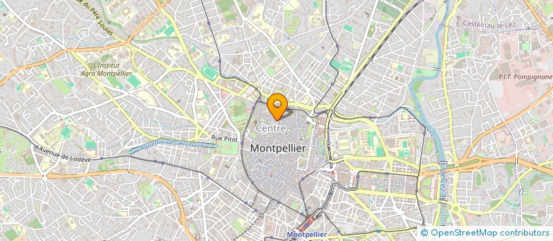 localisation de l'entreprise ABF ASSO DES BIBLI FRAN à MONTPELLIER