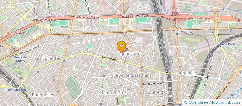 localisation de l'entreprise ABF INTERNATIONAL EQUIPEMENT à PARIS
