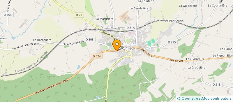 localisation de l'entreprise ABF KINE  NOUES DE SIENNE