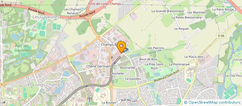 localisation de l'entreprise ABF OSIELL à CESSON-SEVIGNE