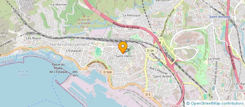 localisation de l'entreprise ABF SECURITE SERVICES à MARSEILLE