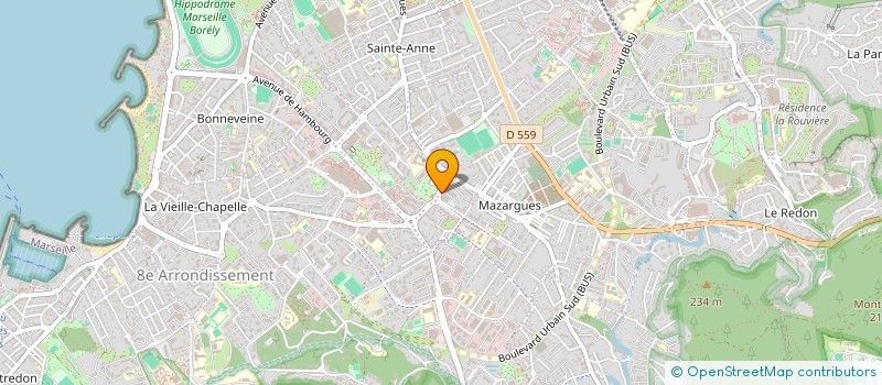 localisation de l'entreprise ABFAT BATIMENTS  MARSEILLE