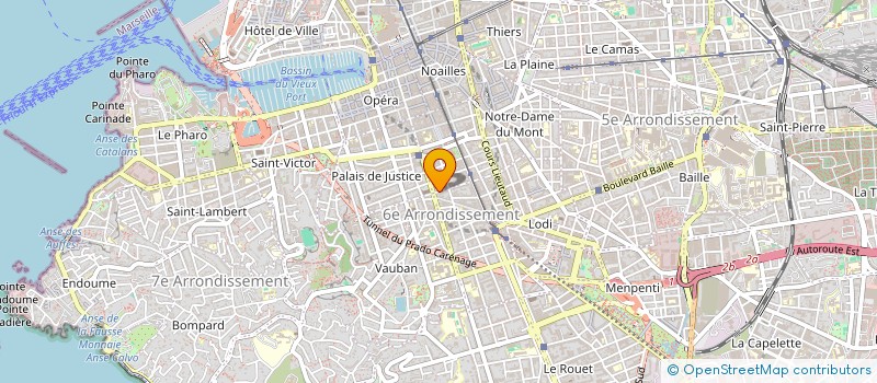 localisation de l'entreprise ABFC  MARSEILLE