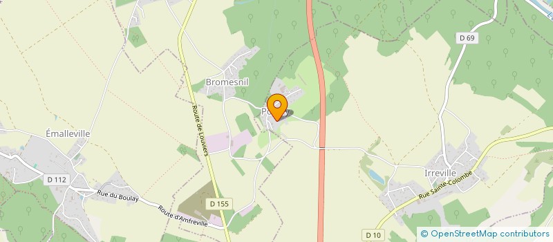 localisation de l'entreprise ABFD  IRREVILLE