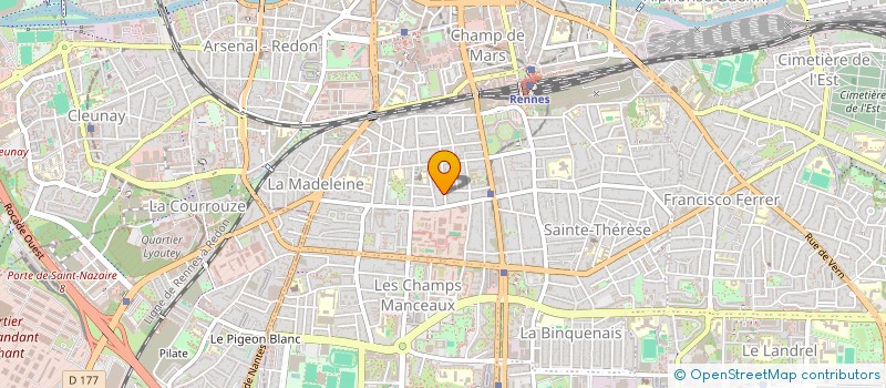 localisation de l'entreprise ABFG4S  RENNES
