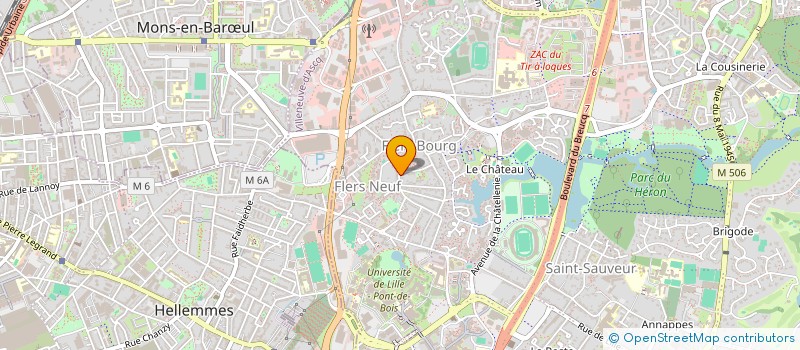 localisation de l'entreprise ABFI CONSEIL à VILLENEUVE-D'ASCQ