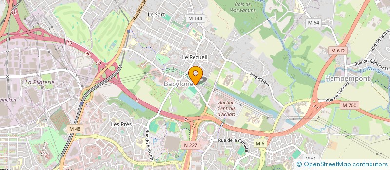 localisation de l'entreprise ABFI CONSEIL à VILLENEUVE-D'ASCQ