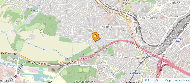 localisation de l'entreprise ABFT SERVICES à PALAISEAU