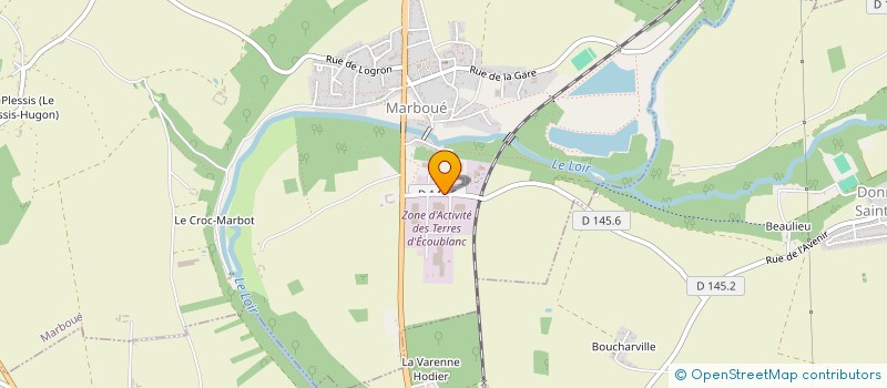 localisation de l'entreprise ABG CONCEPT à MARBOUE