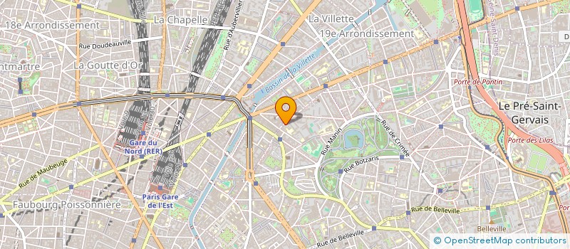 localisation de l'entreprise ABG DECOR  PARIS