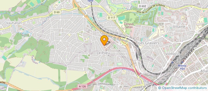 localisation de l'entreprise ABG & DECORATION  IGNY