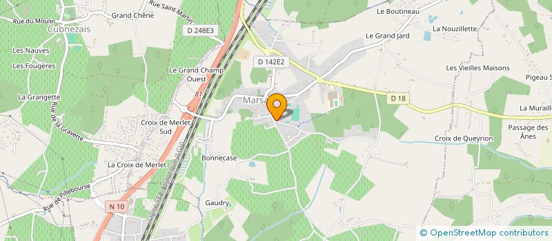 localisation de l'entreprise ABG GROUPE  MARSAS