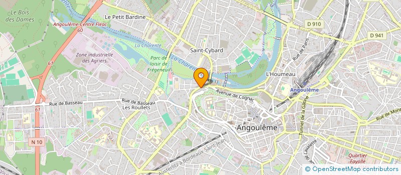 localisation de l'entreprise ABG INVESTISSEMENTS à ANGOULEME